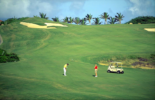 Aruba-golf-course - Tierra del Sol golf course on Aruba.
