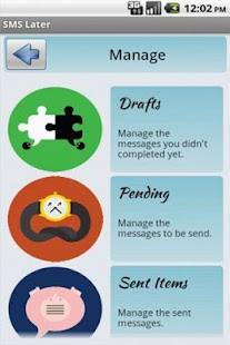 SMS Later Screenshots 1