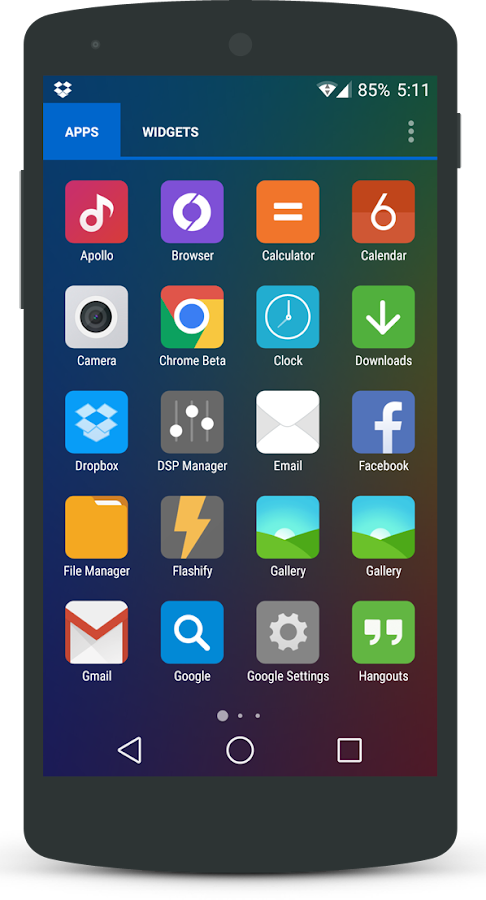 MIUI 6 - Launcher Theme - screenshot