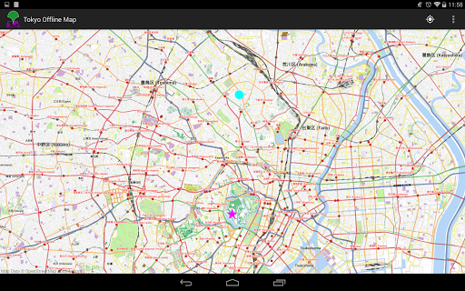 Tokyo Offline Map