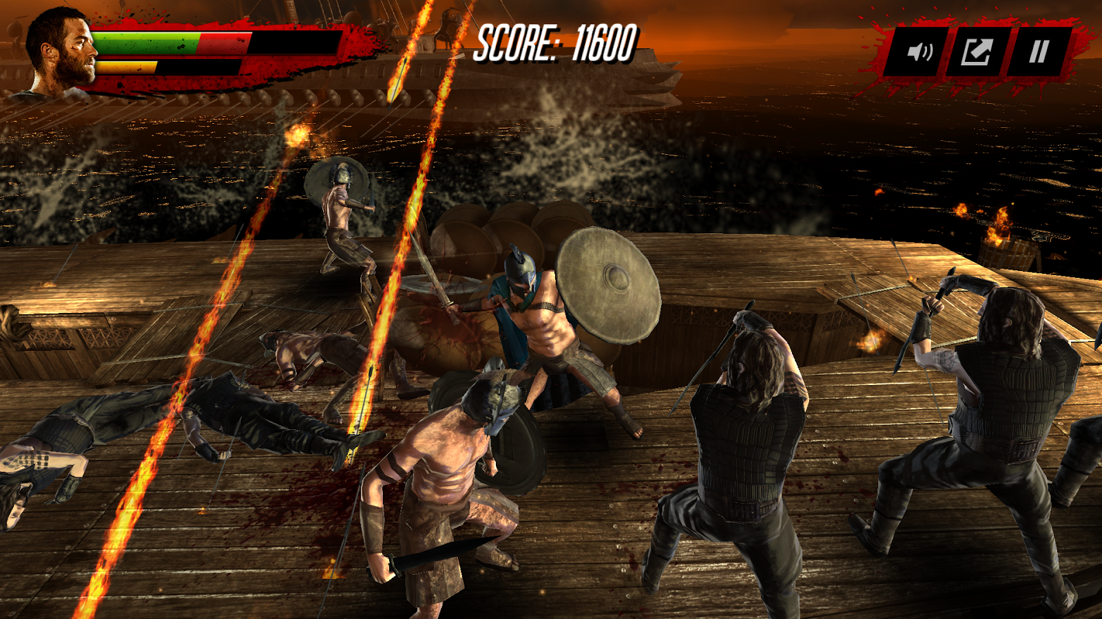 300: JOGO CONQUISTE SUA GLÓRIA - screenshot