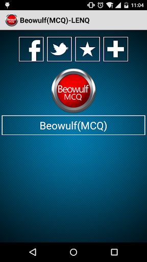 Beowulf MCQ -LENQ
