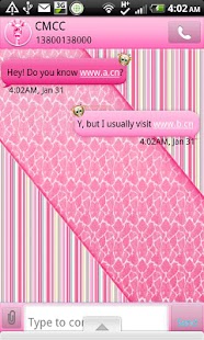 How to install GO SMS - Pink Giraffe 1.1 unlimited apk for android