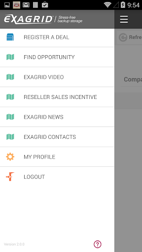 ExaGrid Partner App