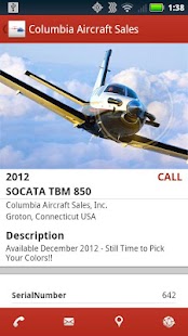 Free Columbia Aircraft Sales APK