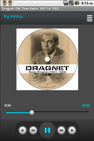 Dragnet Old Time Radio 1951-52