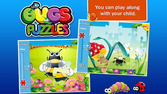 Preschool Puzzles: Bugs Jigsaw Screenshots 2