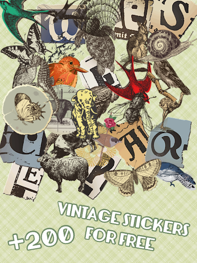 【免費攝影App】Vintage Deco (Stickers Camera)-APP點子