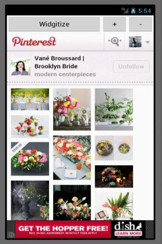 PWidget for Pinterest