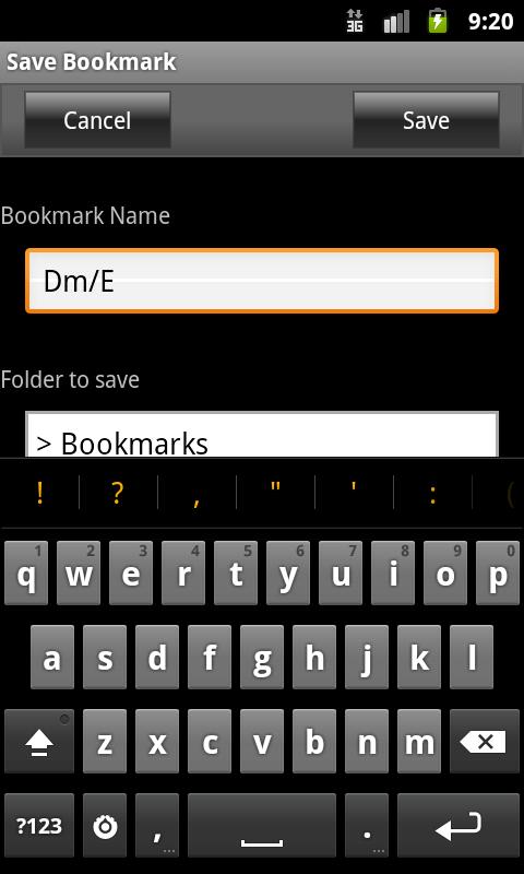 Reverse Chord Finder Screen 3