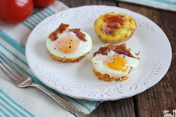 Breakfast Prep Baked Egg Cups
