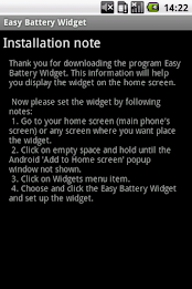 Easy Battery Widget by HuskyDev poster 4