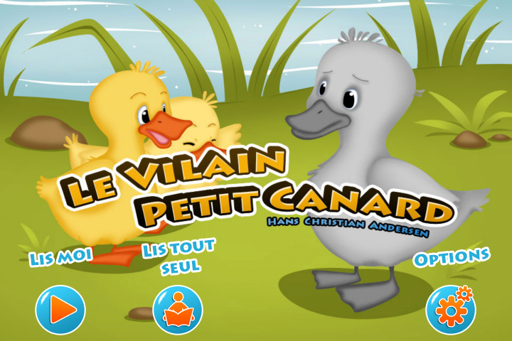 Android application The Ugly Duckling screenshort
