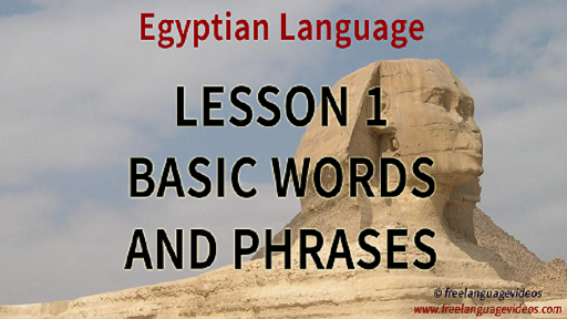 Learn Egyptian Arabic Videos