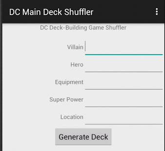 DC Main Deck Shuffler Screenshots 0