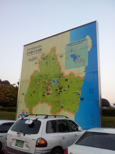 Big Tourist Map Of Gyeongju