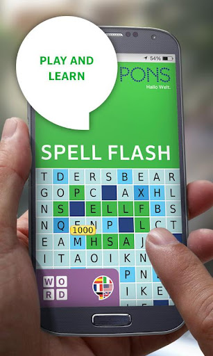 PONS SpellFlash Language Game