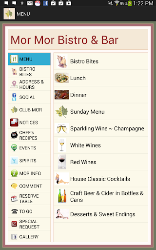 【免費旅遊App】Mor Mor Bistro & Bar-APP點子