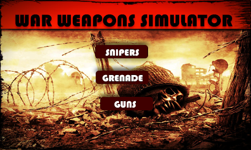 War Weapons Simulation