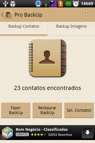 Pro Backup Contacts Images