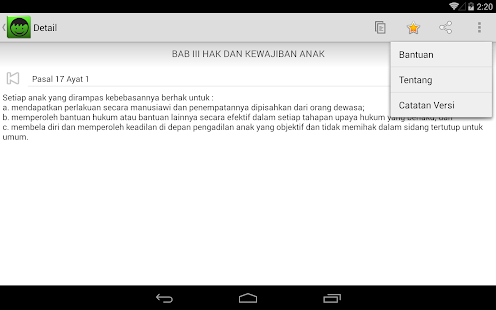 UU Perlindungan Anak APK for Bluestacks  Download Android 