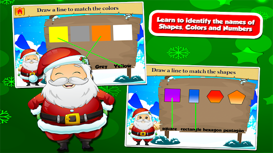 Santa Fun Kindergarten Games Screenshots 1