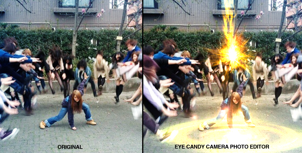 EYE CANDY CAMERA PHOTO EDITOR - screenshot