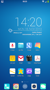 IOS7 POUR APEX ADW NOVA THEME - screenshot thumbnail