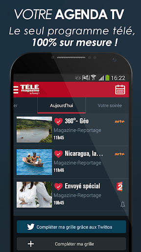 【免費娛樂App】Télé Magazine - Programme TV-APP點子