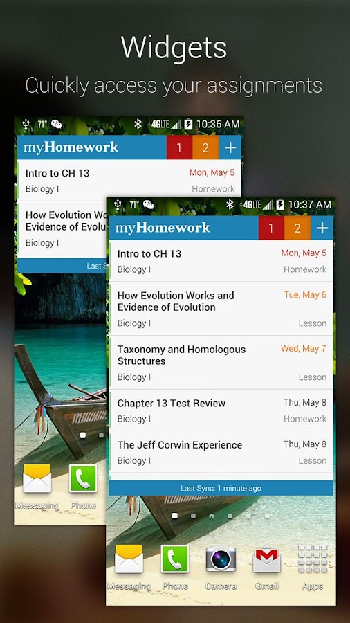 Homework organizer app for pc