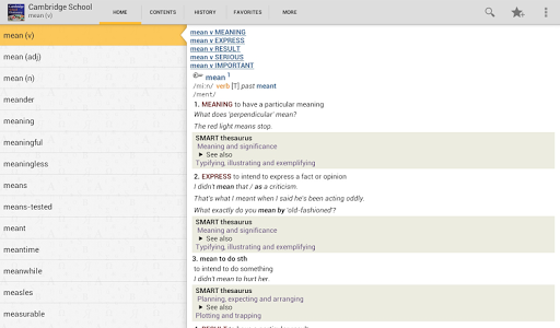 【免費書籍App】Cambridge School Dictionary-APP點子
