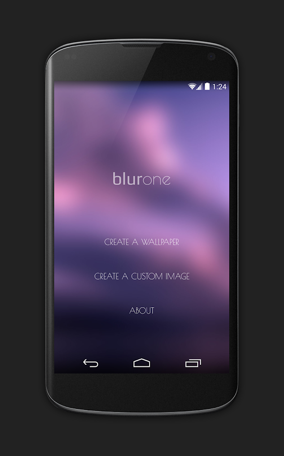 Blurone -Blur effect wallpaper - screenshot