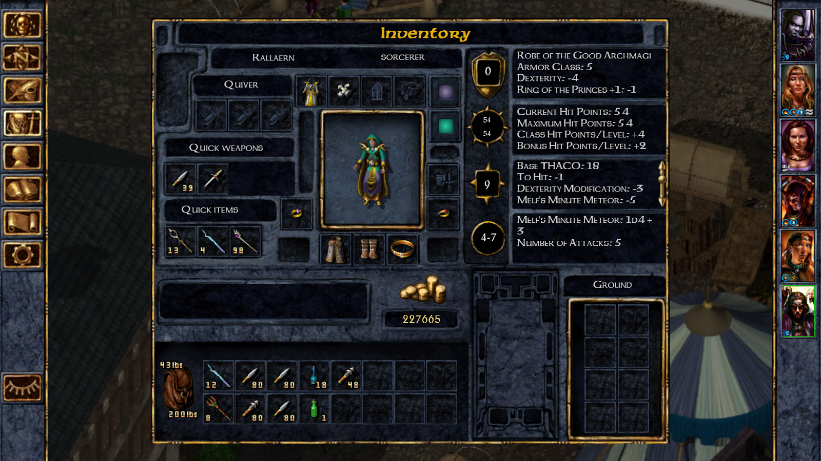   Baldur's Gate Enhanced Edition- tangkapan layar 