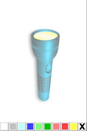 Reading flashlight poster 1