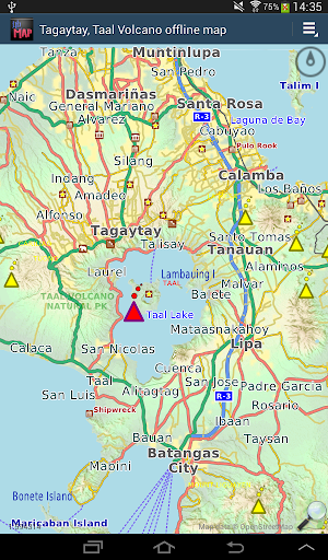 Tagaytay Taal offline map