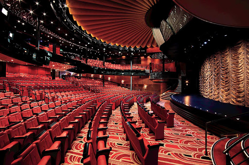 Holland-America-Signature-Class-Showroom - Kick back and enjoy an evening of music and entertainment in the Showroom at Sea aboard Nieuw Amsterdam.