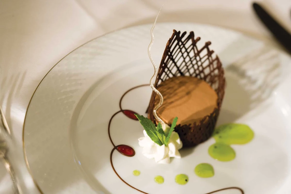 Regent-Seven-Seas-Chocolate-Dessert - The presentation of desserts offered aboard a Regent Seven Seas cruise will impress.