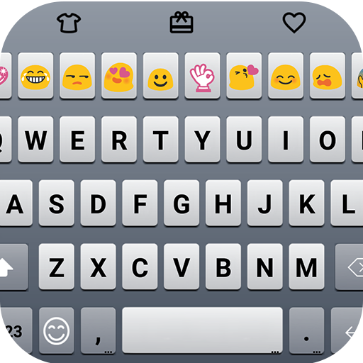 Simple Blue Emoji Keyboard 個人化 App LOGO-APP開箱王