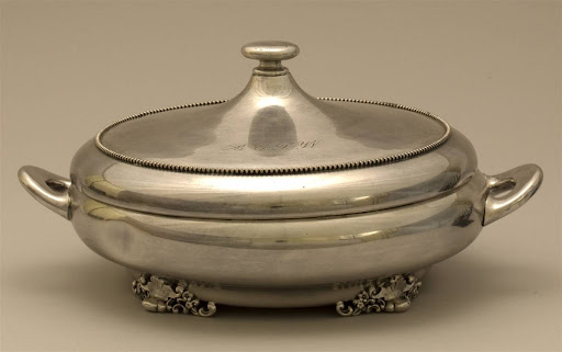Covered Vegetable Dish - Made by Adelphi Silver Company ...