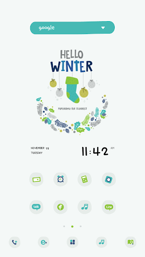 HelloWinter DodolLauncherTheme