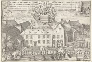 Gezicht op kasteel Jungen Biesen