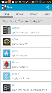 Tela Icons Launcher Theme - screenshot thumbnail
