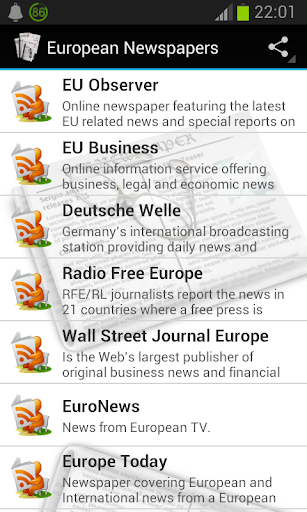 European Newspapers
