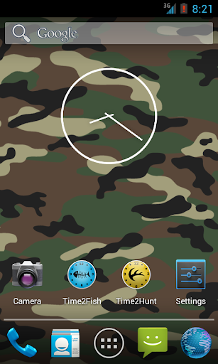 Woodland Camo Live Wallpaper