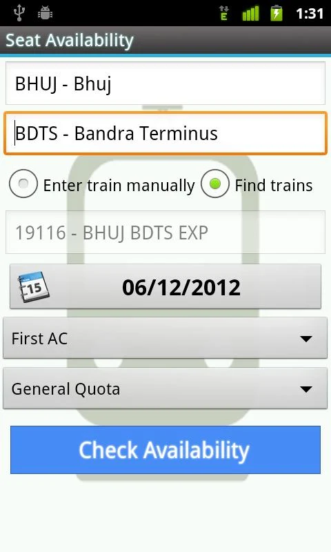 PNR & Indian Rail Enquiry PRO - screenshot