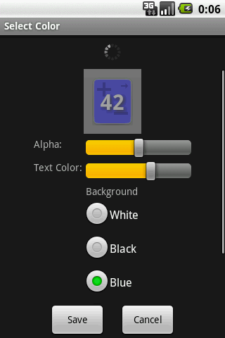    Simple Counter Widget- screenshot  
