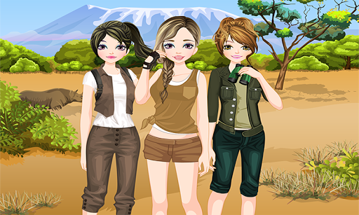 【免費家庭片App】Safari Girls – girl games-APP點子