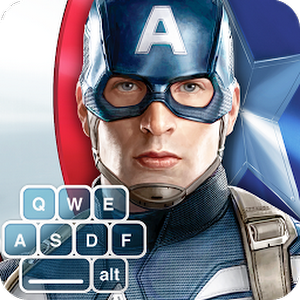 Captain America: TWS Keyboard v1.0 APK Pro Latest 
