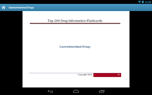 Drug Information Flash Cards Screenshots 0