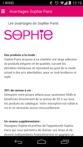 【免費生活App】Sophie Paris Morocco-APP點子